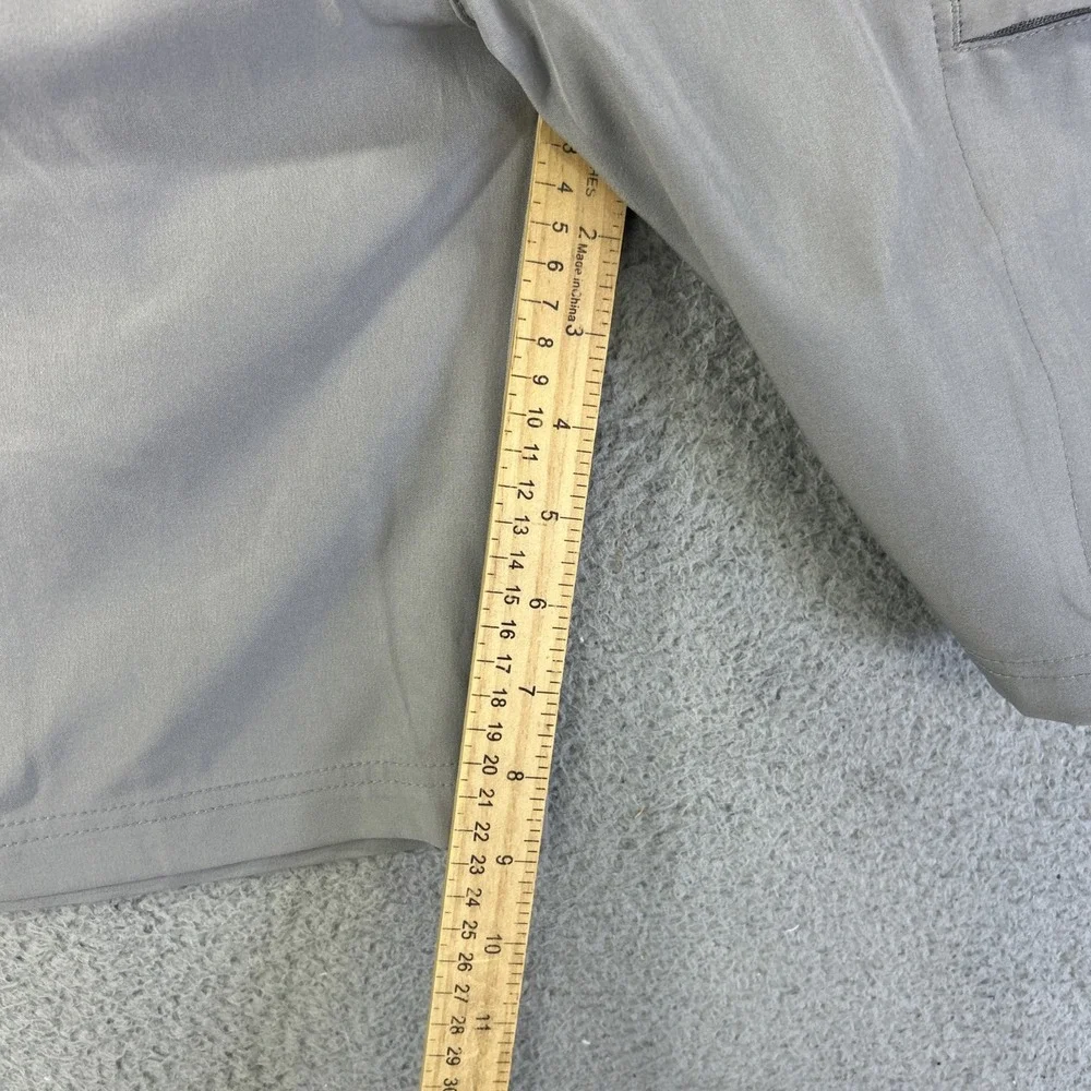 Birdie Bound Shorts‎ Mens 30 Gray Golf Performance Cargo Stretch Grip Chino